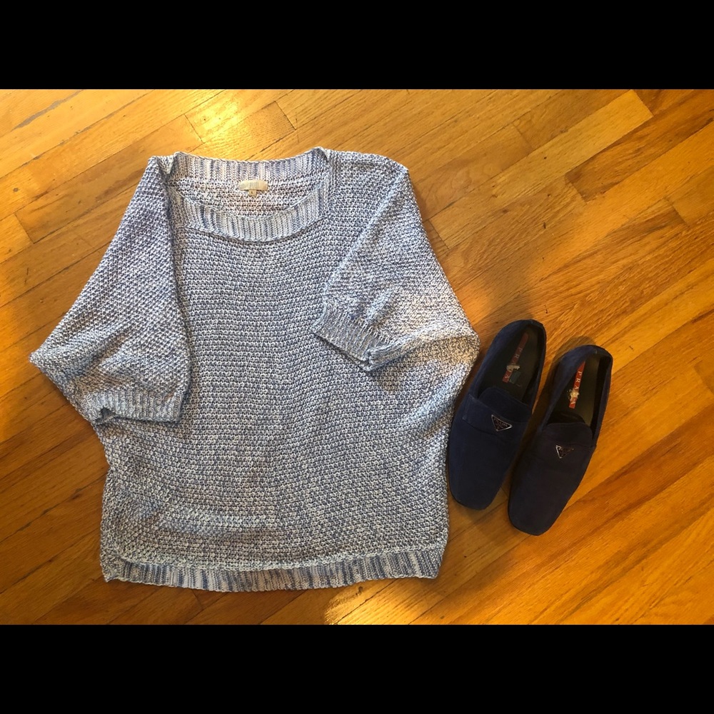 Ladies short sleeve sweater by amanti